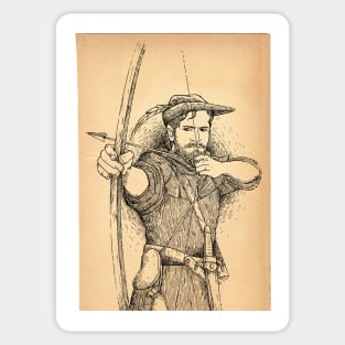 Robin Hood, The Legend: Parchment Sticker